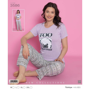 Дамска пижама Panda L Дамска пижама Panda L